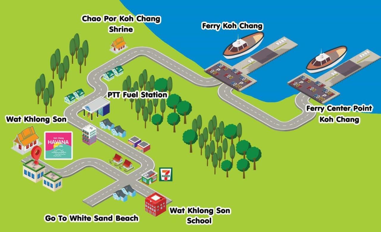 טראט Koh Chang Havana Pool Villa מראה חיצוני תמונה